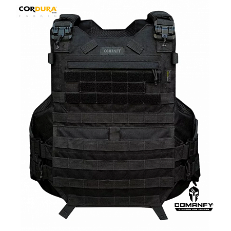 COLETE ARMOR CORDURA 1000D - PRETO