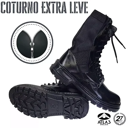BOTA ATALAIA EXTRA LEVE Z PRETA