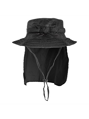 CHAPEU RIP STOP COM ABA PRETO