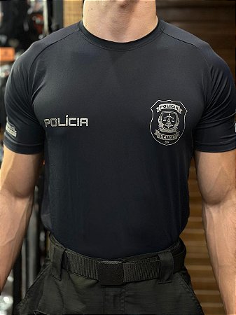 CAMISETA PPDF DRY MASCULINA MANGA CURTA