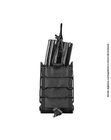 PORTA CARREGADOR RELOAD 5.56 INVICTUS PRETO