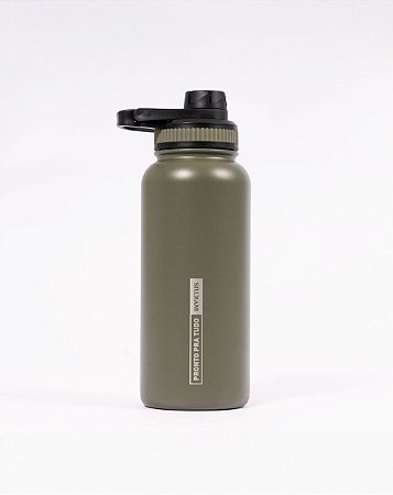 GARRAFA TÉRMICA INVICTUS WARRIOR 3.0 VERDE 950ML