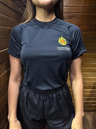 CAMISA TFM AZUL FEMININA PMDF