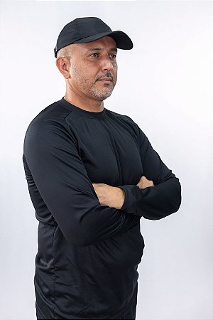 BONE LISO TACTEL PRETO