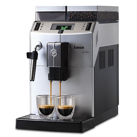 Máquina de café Saeco Lirika Plus Silver / Black 220v