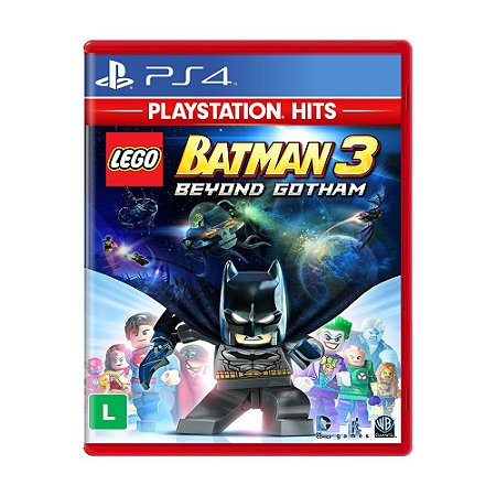 Jogo LEGO Batman 3: Beyond Gotham Playstation Hits PS4 Mídia Física
