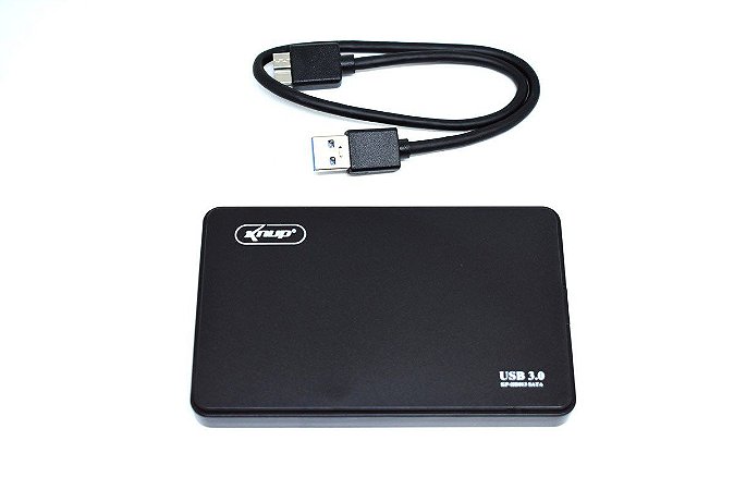 Case para HD Externo 2,5'' USB 3.0 Knup - KP-HD013