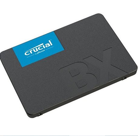 SSD Crucial BX500 240GB 2,5" Sata III Leitura 540MB/s e Gravação 500MB/s - CT240BX500SSD1