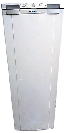 Geladeira Continental 310 Litros Prata - 110V