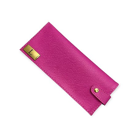 Porta óculos Duda pink personalizado