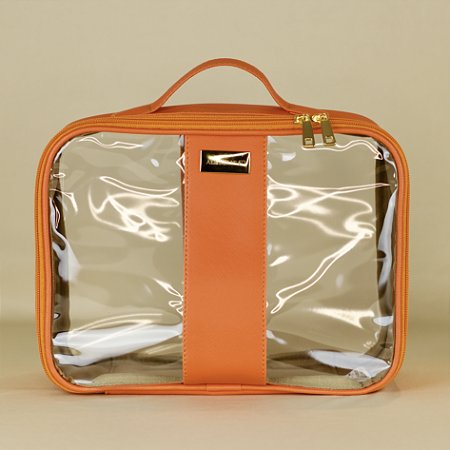 Maleta Laura G laranja personalizada