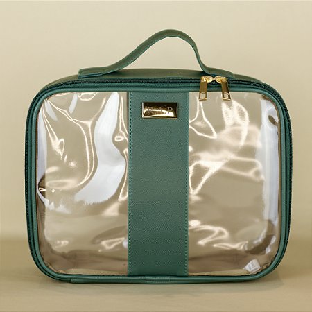 Maleta Laura G verde oliva personalizada