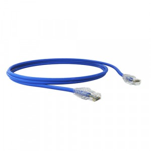 PATCH CORD SOHOPLUS CAT6 2,5M U/UTP CMX AZUL