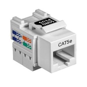 JACK RJ45 CAT 5E SOHOPLUS BRANCO FURUKAWA