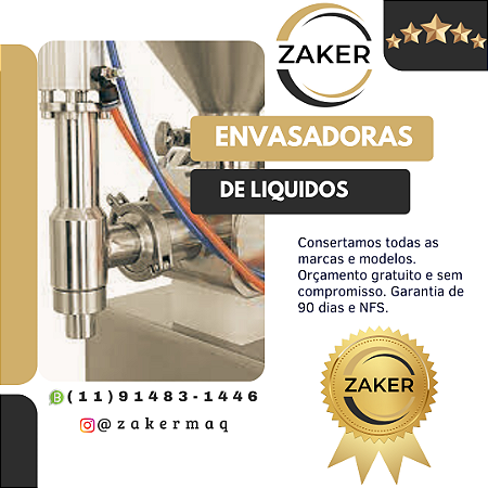 Assistência técnica, Conserto de Envasadoras de produtos todas as marcas e modelos.