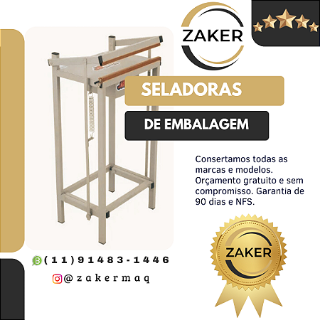 Assistência Técnica, Seladoras de embalagens. Todas as marcas e modelos. Orçamento Gratuito.