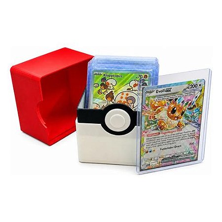 Deckbox Carta de Pokemon TCG para Toploader 4x3