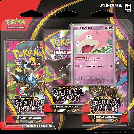 Blister triplo Escuridão Absoluta 3 Boosters