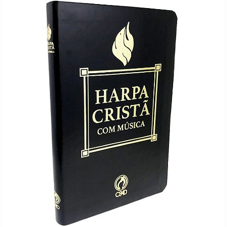 Harpa Cristã Com Música Preta CPAD