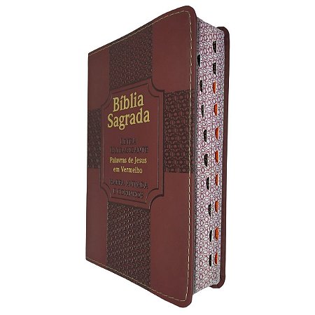 Bíblia Sagrada RC Letra Ultragigante Harpa - Bordô - Cpp