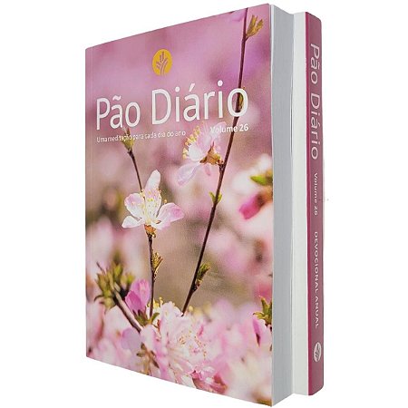 Pão Diário Devocional Volume 26 Edição 2023 Capa Feminina Flores