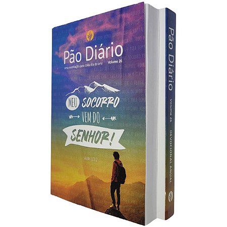 Pão Diário Devocional Volume 26 Edição 2023 Capa Socorro