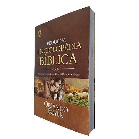 Pequena Enciclopédia Bíblica Capa Brochura- Orlando Boyer