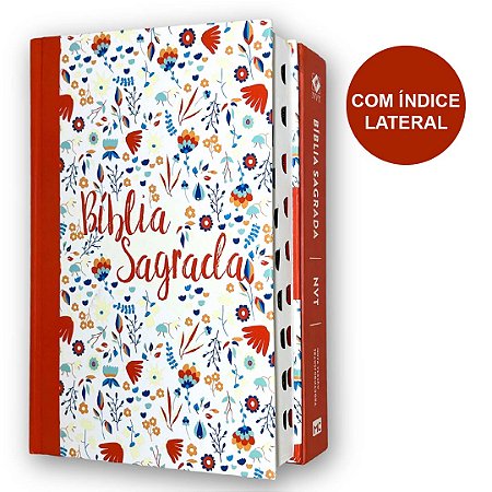 Bíblia Sagrada Evangélica NVT Capa Dura Jovem Coral - Mundo Cristão
