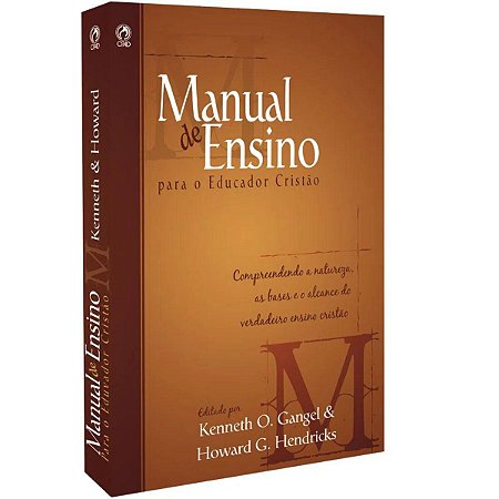 Livro Manual de Ensino Para Educador Cristão Kenneth e Howard