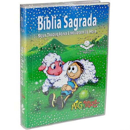 Bíblia Sagrada Mig e Meg NTLH Capa Brochura Mig - SBB