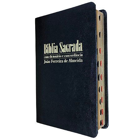 Bíblia Sagrada RC Com Dicionário E Concordância Luxo Preta