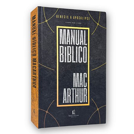 Livro Manual Bíblico Genesis a Apocalipse | MacArthur