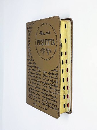 Bíblia Peshitta Marrom c/ Referências - BVbooks