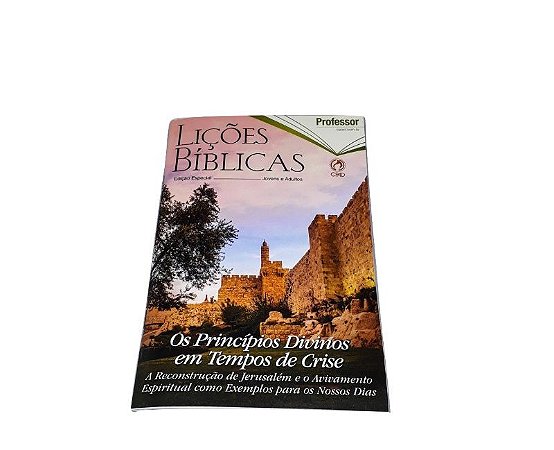 Revista Lições Bíblicas Ed Especial - Professor - CPAD