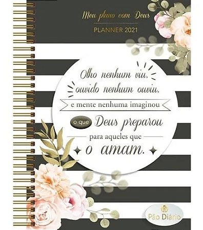 Meu Plano Com Deus - Planner 2021 - O Que Deus Preparou