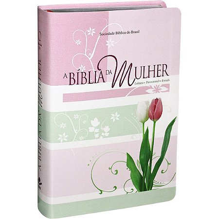 A Bíblia Da Mulher Tulipa - RA - Sbb
