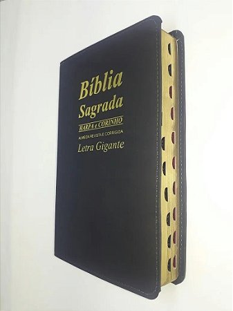 Kit 3 Bíblia Sagrada Letra Gigante Preta - Cpp