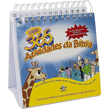 Mais 365 Atividades da Bíblia - Calendário - Sbb