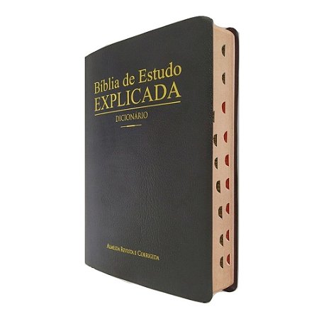 Bíblia De Estudo Explicada Com Dicionário Capa Covertex CPAD