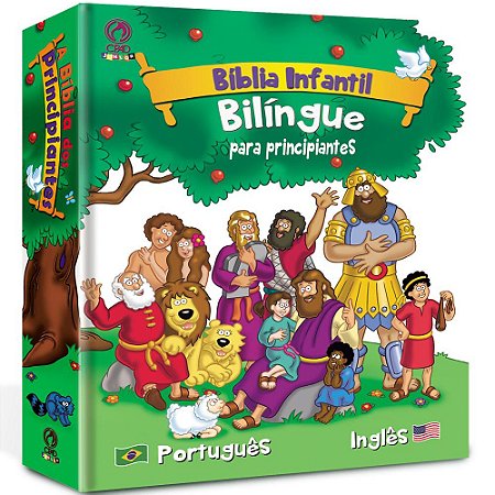 Bíblia Infantil Bilíngue Para Principiantes - Capa Dura Cpad