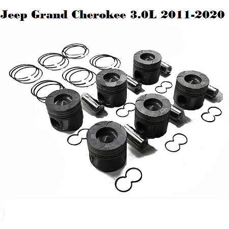 Pistão STD Com Aneis do  Jeep Grand Cherokee 3.0L 2011-2019