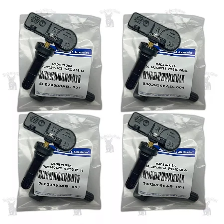 Sensor Pressão Pneus TPMS Jeep, Dodge, Chrysler 56029398AB Mopar