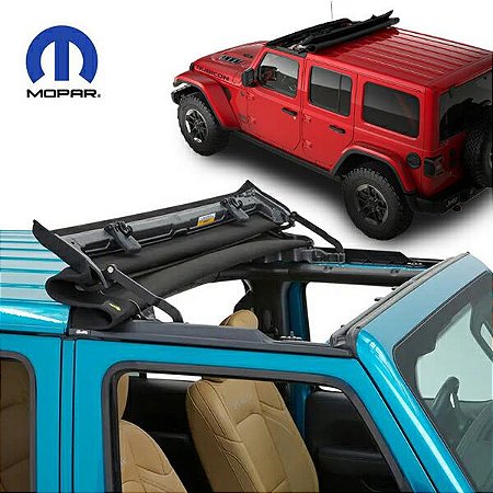 Capota Teto Sunrider Jeep Wrangler JL JLU e Gladiator JT 19-25 - Mopar