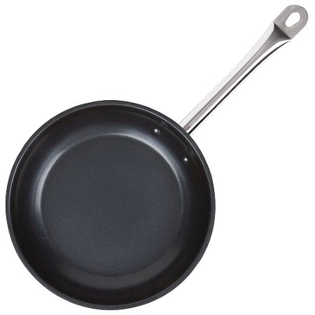 Frigideira Inox Antiaderente Grande Profissional 28cm Zahav