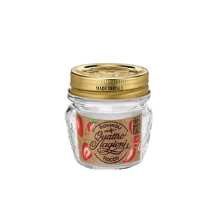 Pote de Vidro com Tampa 80ml Quattro Stagioni Bormioli Rocco