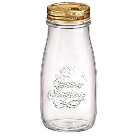 Garrafa com Tampa 400ml Quattro Stagioni Bormioli Rocco