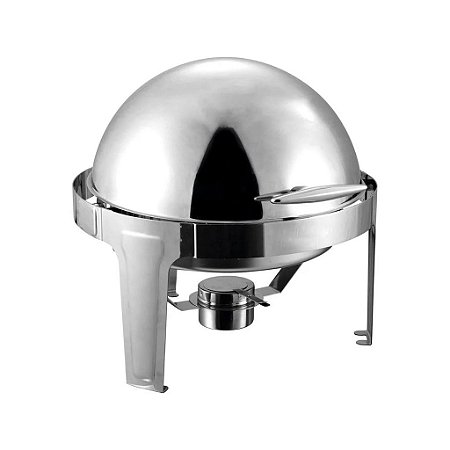 Rechaud Inox 6 LItros com Tampa Basculante Zahav