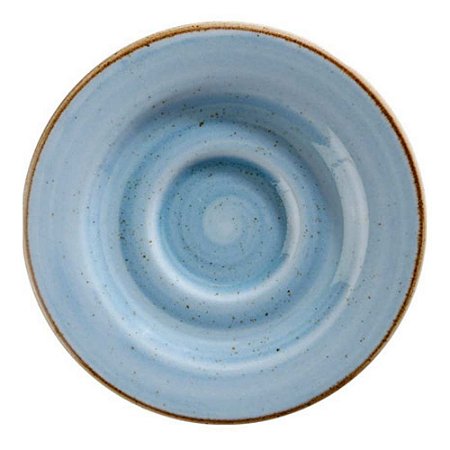 Pires de Café 13,2cm Azul Artisan Porcelana Corona