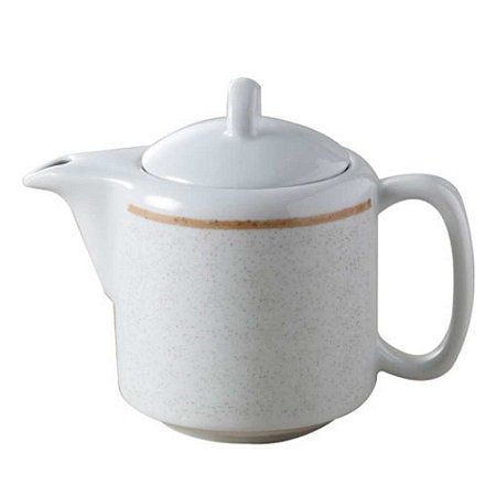 Bule 530ml Artisan Beige Porcelana Corona