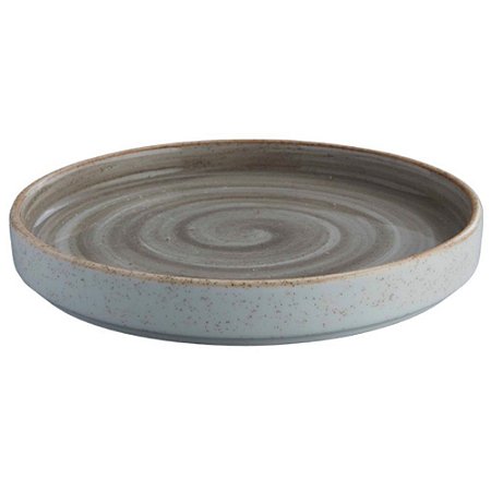 Prato de Pão 15.5cm Rustic Artisan Gris Porcelana Corona